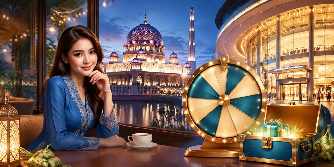A player in baju kurung playing online roulette in Putrajaya